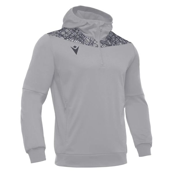 Bluza 1/4 zip Macron Ishtar. Szare bluzy męskie Macron, m, bez wzorów, bez kaptura. Za 232.00 zł.