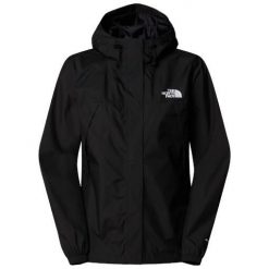 Kurtka turystyczna damska The North Face W Antora Rain. Czarne kurtki damskie The North Face, m, bez wzorów, bez kaptura, trekkingowe. Za 487.00 zł.