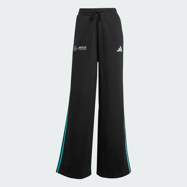 SPODNIE MERCEDES - AMG PETRONAS FORMULA ONE TEAM DNA. Białe spodnie dresowe damskie Adidas, l, bez wzorów, z bawełny. Za 300.20 zł.