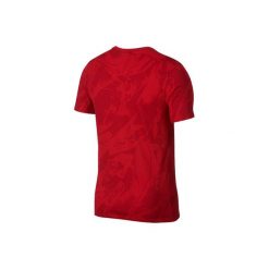 Koszulka męska nike dry kyrie tee university red. Czerwone koszulki sportowe męskie Nike, m, bez wzorów, bez kołnierzyka, bez ramiączek, do biegania. Za 139.00 zł.