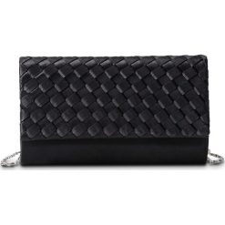 Kopertówka satynowa z plecionym wzorem bonprix czarny. Czarne kopertówki damskie bonprix, z satyny, eleganckie. Za 74.99 zł.