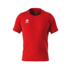 Koszulka dla dzieci Errea Awha. Czerwone t-shirty dla chłopców ERREA, bez wzorów, z materiału, bez ramiączek. Za 109.00 zł.