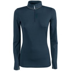 Damska koszulka do jazdy konnej Harry's Horse Trendy Jamie. Niebieskie t-shirty damskie HARRYS HORSE, s, bez wzorów, bez kołnierzyka. Za 242.00 zł.