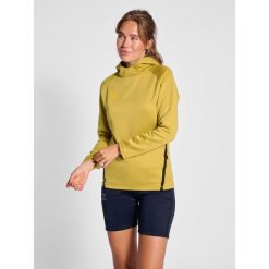 Damska bluza z kapturem Hummel Cima XK. Brązowe bluzy damskie Hummel, l, bez wzorów, z dresówki, z kapturem. Za 224.75 zł.