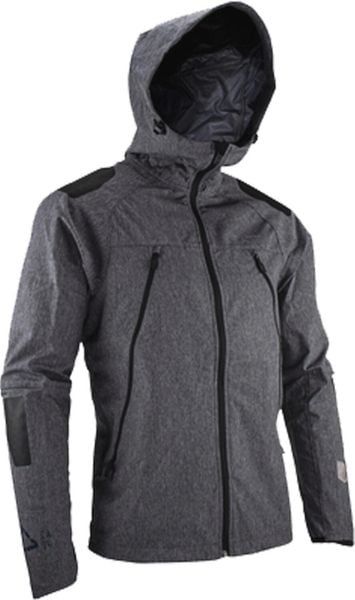 Kurtka rowerowa MTB męska Leatt HydraDri 4.0. Czarne kurtki męskie LEATT, m, z aplikacjami, z materiału, bez kaptura. Za 858.05 zł.