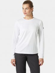 Bluza damska Helly Hansen Tech Crels 2.0. Białe bluzy damskie Helly Hansen, m, bez wzorów, z materiału, bez kaptura. Za 194.50 zł.
