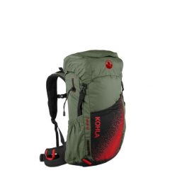 Plecak turystyczny Kohla Track 23L - bronze green/scarlet/caviar. Zielone plecaki damskie KOHLA, bez wzorów. Za 523.89 zł.