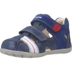 Sandały GEOX B KAYTAN B. A Niebieski. Niebieskie sandały męskie Geox, ze skóry, bez zapięcia. Za 131.99 zł.
