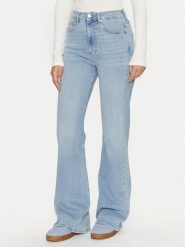 Tommy Jeans Jeansy Sylvia DW0DW19568 Niebieski Flare Fit. Niebieskie jeansy damskie Tommy Jeans. Za 239.99 zł.