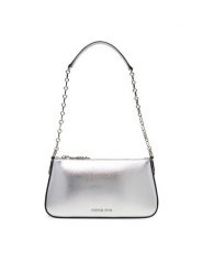 MICHAEL Michael Kors Torebka 32S4S8EW6M Srebrny. Szare torebki do ręki damskie MICHAEL Michael Kors, bez wzorów, ze skóry, wizytowe, bez dodatków. Za 609.99 zł.