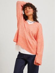 JJXX Sweter Lica 12246506 Pomarańczowy Regular Fit. Brązowe swetry damskie JJXX, xl, bez wzorów, z syntetyku, bez kołnierzyka, bez ramiączek, bez kaptura. Za 109.99 zł.