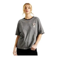 Koszulka turystyczna damska Superdry Military Narrative Boxy. Czarne koszulki sportowe damskie Superdry., s, bez wzorów, z bawełny, bez kołnierzyka, bez ramiączek. Za 92.00 zł.