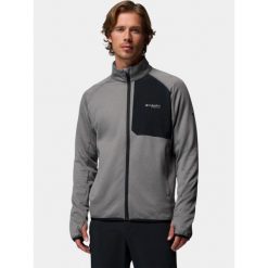 Sweter męski Columbia Triple Canyon Grid FZ II. Szare swetry przez głowę męskie Columbia, m, bez wzorów, bez kołnierzyka. Za 389.00 zł.