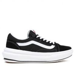 Buty do chodzenia męskie Vans Old Skool Overt. Czarne buty sportowe męskie Vans, z materiału, bez zapięcia, trekkingowe, Vans Old Skool. Za 387.00 zł.