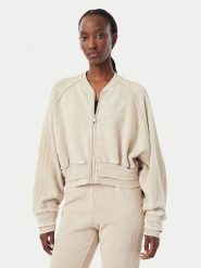 Adidas Bluza Sst Double Layered Cropped Track Top KT2228 Beżowy Regular Fit. Brązowe bluzy damskie Adidas, m, bez wzorów, z bawełny, bez kaptura. Za 368.99 zł.