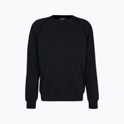 Bluza męska FILA Landin Raglan Crew Sweat. Czarne bluzy męskie Fila, m, bez wzorów, bez kaptura. Za 109.99 zł.