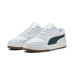 Sneakersy unisex Caven 2.0 PUMA Silver Mist Green Terrain White Gray. Białe obuwie sportowe damskie Puma, bez wzorów, trekkingowe. Za 269.00 zł.