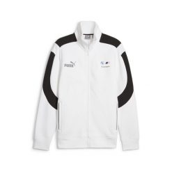 Kurtka z dresu Puma BMW MMS MT7+. Białe kurtki męskie Puma, m, bez wzorów, z dresówki, eleganckie, bez kaptura. Za 371.35 zł.