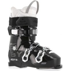 Buty narciarskie ALPINA Ruby 60, Czarny, Damskie. Czarne obuwie sportowe damskie Alpina, bez wzorów, narciarskie. W wyprzedaży za 750.00 zł.