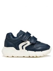 Geox Sneakersy B Flexyper Mini Boy B566GD 054FU C4211 S Granatowy. Niebieskie buty sportowe chłopięce Geox, bez wzorów, ze skóry, bez zapięcia. Za 209.99 zł.