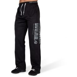 Logo Mesh Spodnie - Czarny. Czarne buty sportowe męskie GORILLA WEAR, m, bez wzorów, z meshu, na fitness i siłownię. Za 233.00 zł.