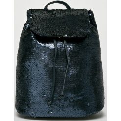 Answear - Plecak. Czarne plecaki damskie ANSWEAR, z materiału. W wyprzedaży za 59.90 zł.