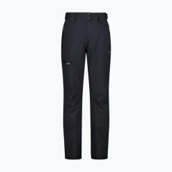 Spodnie narciarskie damskie CMP 34W3946. Niebieskie spodnie snowboardowe damskie CMP, na zimę, bez wzorów, sportowe, narciarskie. Za 419.99 zł.