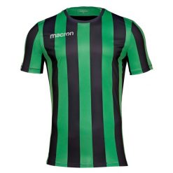 Koszulka Macron trevor. Czarne koszulki sportowe męskie Macron, bez wzorów, bez kołnierzyka, bez ramiączek, do piłki nożnej. Za 227.00 zł.