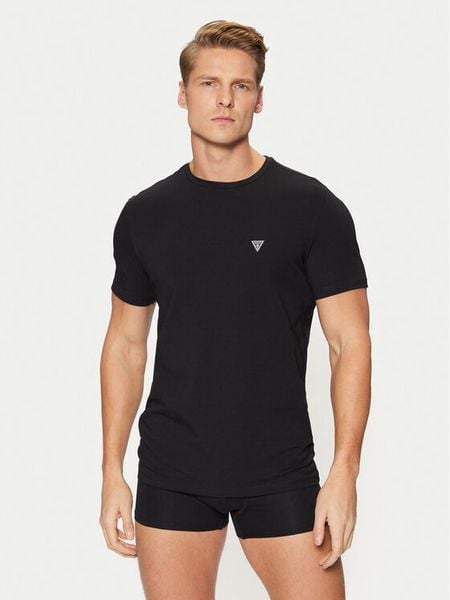 Guess Komplet bielizny U4BG85 KCD31 Czarny. Czarne bokserki męskie Guess, m, z aplikacjami, z bawełny. Za 139.99 zł.