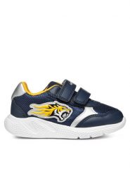 Geox Sneakersy B Sprintye B554UB 01454 C4229 M Granatowy. Niebieskie buty sportowe dziewczęce Geox, bez wzorów, ze skóry, bez zapięcia. Za 119.99 zł.