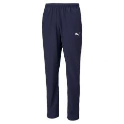 Spodnie męskie Puma teamRISE Sideline Pants. Białe spodnie sportowe męskie Puma, m, bez wzorów, do piłki nożnej. Za 139.00 zł.