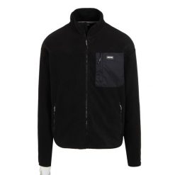 Męska Bluza Polarowa Frankie Z Pełnym Zamkiem Błyskawicznym. Czarne kurtki sportowe męskie Regatta, na zimę, m, bez wzorów, z polaru, trekkingowe. Za 152.99 zł.