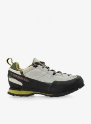 Buty podejściowe damskie La Sportiva Boulder X. Zielone trekkingi damskie La Sportiva, trekkingowe. Za 626.99 zł.