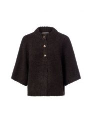Neo Noir Kardigan z zawartością wełny - Benuta Fluffy Kobiety brązowy, 40. Brązowe kardigany damskie Neo Noir, bez wzorów, z wełny, eleganckie. Za 329.95 zł.