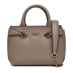 Torebka Guess. Fioletowe torebki do ręki damskie Guess, z aplikacjami, klasyczne, bez dodatków. Za 589.99 zł.