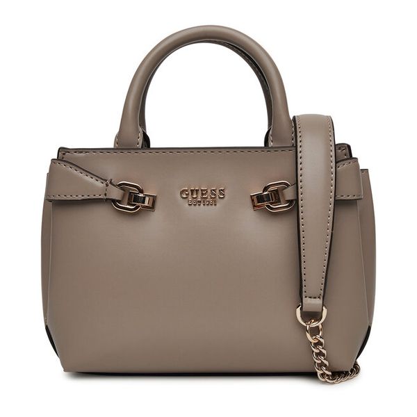 Torebka Guess. Fioletowe torebki do ręki damskie Guess, z aplikacjami, klasyczne, bez dodatków. Za 354.99 zł.