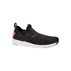 Buty męskie do chodu sportowego PW 160 Slip On czarno-pomarańczowe. Buty sportowe męskie marki NEWFEEL. Za 99.99 zł.