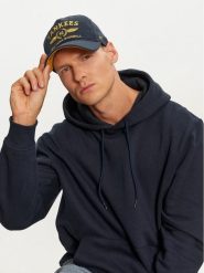 47 Brand Czapka z daszkiem B-SKYLC17EWP-NY Granatowy. Niebieskie rękawiczki męskie 47 Brand, bez wzorów, z materiału. Za 149.99 zł.