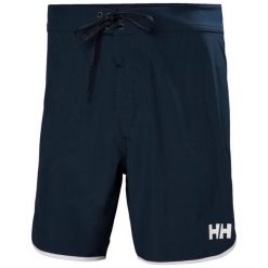 Szorty kąpielowe Helly Hansen Curve 7". Niebieskie kąpielówki męskie Helly Hansen, m, bez wzorów, do pływania. Za 300.00 zł.