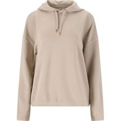 Bluza damska z kapturem Athlecia Namier. Zielone bluzy sportowe damskie Athlecia, bez wzorów, z dresówki, z kapturem, na golfa. Za 248.50 zł.