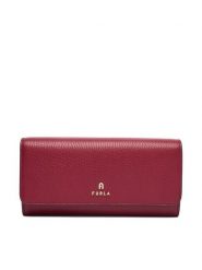 Furla Portfel Camelia WP00317 HSF000 CN CGQ00 Bordowy. Czerwone portfele damskie Furla, bez wzorów, ze skóry. Za 809.99 zł.