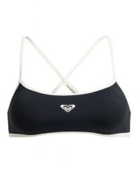 Stanik bikini typu bralette dla Kobiety THE RETRO ESSENTIALS Czarny. Szare bikini damskie Roxy, xl, bez wzorów. Za 149.99 zł.