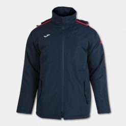 Kurtka sportowa wiatrówka męska Joma Trivor. Niebieskie kurtki męskie Joma, na zimę, m, bez wzorów, z materiału. Za 295.10 zł.