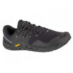 Damskie Buty Do Biegania Trail Glove 7. Czarne obuwie sportowe damskie Merrell, bez wzorów, do biegania. Za 742.99 zł.