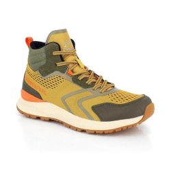 Buty trekkingowe dla dorosłych - TARAGHA - Curry. Żółte trekkingi męskie Kimberfeel, trekkingowe. Za 473.00 zł.