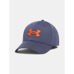 Czapka Z Daszkiem Męska Under Armour Sportowa Z Logo Blitzing. Szare czapki i kapelusze męskie Under Armour, bez wzorów, sportowe. Za 99.99 zł.