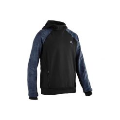 Bluza z kapturem S900. Czarne bluzy dla chłopców DOMYOS. Za 64.99 zł.