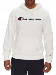 BLUZA męska CHAMPION 220726-WW001 kangurka z kapturem bawełniana biała L. Białe bluzy męskie Champion, l, bez wzorów, z bawełny, z kapturem. Za 249.00 zł.