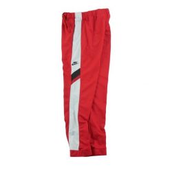 Nike Spodnie dresowe męskie czerwone. Czerwone spodnie sportowe męskie Nike, l, bez wzorów, z dresówki, do biegania. Za 97.94 zł.