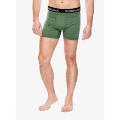 Bokserki termoaktywne męskie Smartwool Merino Boxer Brief Boxed. Zielone bokserki męskie Smartwool, l, bez wzorów. Za 189.99 zł.